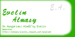 evelin almasy business card